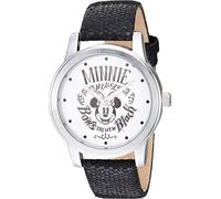 Disney Women's Analog-Quartz Watch with Leather-Synthetic Strap WDS000669