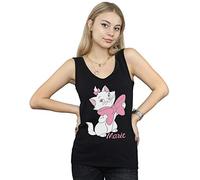 Disney Women's Aristocats Marie Bow Vest Black Small