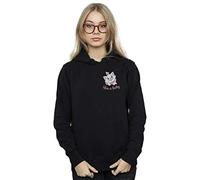 Disney Women's Aristocats Marie I'm A Lady Breast Print Hoodie