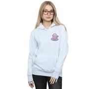 Disney Women's Aristocats Marie In Cup Breast Print Hoodie in Grey | Size: Medium Disney Grey M