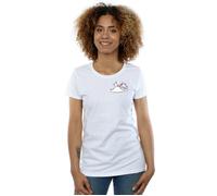 Aristocats Marie Sweet Backside Breast Print Cotton T-Shirt Disney White L