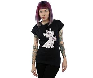 Disney Women's Aristocats Marie T-Shirt X-Large Black