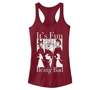 Disney Women's Bad Fun T-Shirt, Scarlet, XX-Large