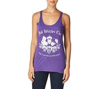 Disney Women's Bad Witch Club T-Shirt, Purple Heather, M