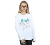 Disney Women's Bambi Great Love Story Sweatshirt in White | Size: Small Disney White S