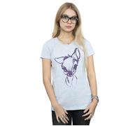 Disney Bambi Mood Cotton T-Shirt In Grey Grey S