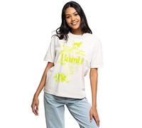 Disney Women's Bambi Pale Neo T Shirt, Vintage White, 12 UK