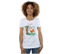 Bambi Tilted Up Cotton T-Shirt Disney White M