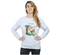 Bambi Tilted Up Sweatshirt Disney Grey L