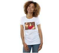Disney Women's Beauty & The Beast Handsome Brute Cotton T-Shirt in White | Size: Small Disney White S