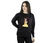 Disney Women's Beauty & The Beast I´d Rather Be Reading Sweatshirt in Black | Size: Small Disney Black S