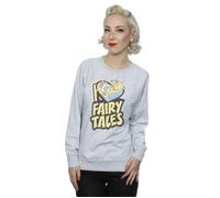 Beauty And The Beast I Love Fairy Tales Sweatshirt Disney Grey L