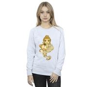 Disney Women's Beauty & The Beast Never Judge Sweatshirt in Grey | Size: 2XL Disney Grey 2XL