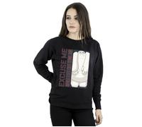 Disney Women's Big Hero 6 Baymax Excuse Me Some Air Sweatshirt in Black | Size: 2XL Disney Black 2XL