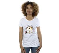 Disney Women's Big Hero 6 Baymax Group Hug Cotton T-Shirt in White | Size: Small Disney White S