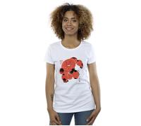 Disney Women's Big Hero 6 Baymax Suite Pose Cotton T-Shirt in White | Size: Medium Disney White M