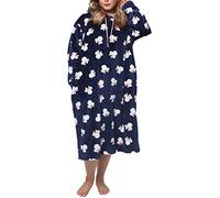 Disney Womens Blanket Hoodie Oversized Fleece Ultra Soft and Cosy Minnie Mouse Print Navy One Size