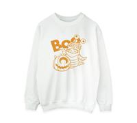 Disney Women's Boo Halloween Sweatshirt in White | Size: Small Disney White S