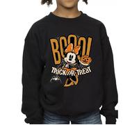 Disney Women's Boo Minnie Mouse Sweatshirt in Black | Size: Large Disney Black L