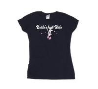 Disney Women's Bride´s Last Ride Minnie Mouse Cotton T-Shirt in Navy | Size: Small Disney Navy S