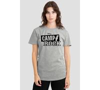 Disney Camp Rock Mono Logo Ladies T Shirt, Athletic Heather, XX-Large