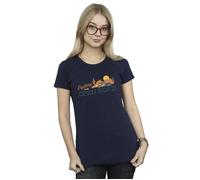 Disney Women's Cars Explore The Open Road Cotton T-Shirt in Navy | Size: XL Disney Navy XL