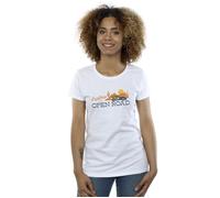 Disney Women's Cars Explore The Open Road Cotton T-Shirt in White | Size: Medium Disney White M