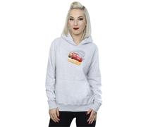 Disney Women's Cars Lightning McQueen Hoodie Medium Heather Grey