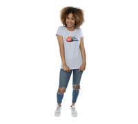Disney Women's Cars Lightning Vs Storm Cotton T-Shirt in Grey | Size: Large Disney Grey L