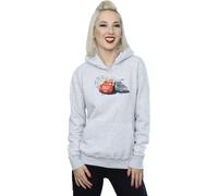 Disney Women's Cars Lightning Vs Storm Hoodie in Grey | Size: Large Disney Grey L