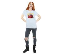 Disney Women's Cars Piston Cup Champion Cotton Boyfriend T-Shirt in White | Size: Small Disney White S