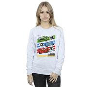 Disney Women's Cars Piston Cup Champions Sweatshirt in Grey | Size: Large Disney Grey L