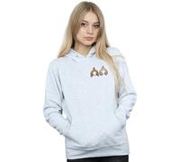 Disney Women's Chip N Dale Backside Breast Print Hoodie in Grey | Size: 2XL Disney Grey 2XL