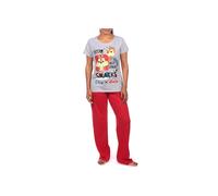 Disney Womens Chip 'N' Dale Pyjamas Grey Size XX-Large