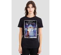 Disney Women's Cinderella Poster T-Shirt, Black | Size: Medium Disney Black M