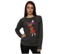 Disney Women's Classic Captain Hook Sweatshirt in Mid Grey | Size: 2XL Disney Mid Grey 2XL