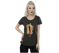 Disney Women's Classic Cruella De Vil Cotton T-Shirt in Mid Grey | Size: Medium Disney Mid Grey M