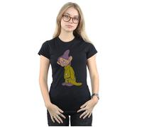 Disney Women's Classic Dopey Cotton T-Shirt in Black | Size: Small Disney Black S