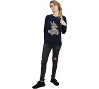 Disney Women's Classic Thumper Cotton Sweatshirt in Navy | Size: Small Disney Navy S