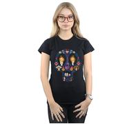 Disney Women's Coco Candle Skull Cotton T-Shirt in Black | Size: 2XL Disney Black 2XL