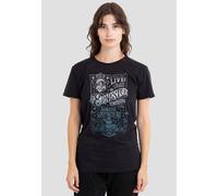 Disney Women's Coco Ernesto De La Cruz Sunrise Spectacular Poster T-Shirt, Black | Size: Small Disney Black S