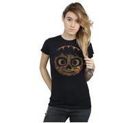 Disney Women's Coco Miguel Face Cotton T-Shirt in Black | Size: Large Disney Black L