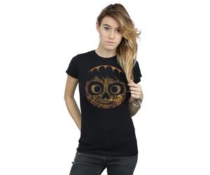 Disney Women's Coco Miguel Face Cotton T-Shirt in Black | Size: Large Disney Black L