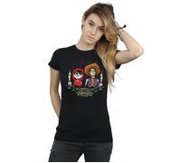 Disney Women's Coco Miguel & Hector Cotton T-Shirt in Black | Size: Medium Disney Black M