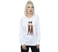 Disney Women's Coco Oscar & Felipe Twin Brothers Sweatshirt in White | Size: 2XL Disney White 2XL