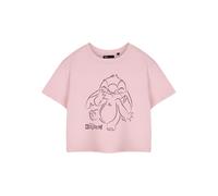 Disney Cropped Short Sleeved T-Shirt | Womens Pink | Official Merch Pink