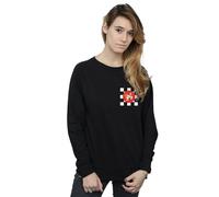 Disney Women's Donald Duck Karate Kick Sweatshirt in Black | Size: 2XL Disney Black 2XL