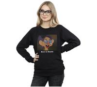 Disney Women's Dopey Born To Dazzle Sweatshirt in Black | Size: XL Disney Black XL