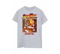 Disney Women's Duck Tales The Movie Cotton Boyfriend T-Shirt in Grey | Size: Large Disney Grey L
