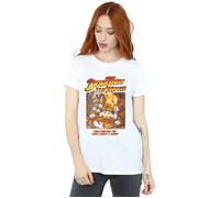 Disney Women's Duck Tales The Movie Cotton Boyfriend T-Shirt in White | Size: XL Disney White XL